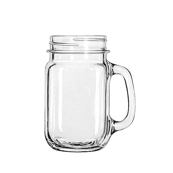 Libbey Libbey 16 oz. Drinking Jar With Handle, PK12 97084